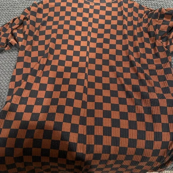 Dressed in lala Black and brown Shirt - Picture 5 of 5